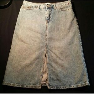 Gap denim skirt